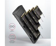 AXAGON EEM2-GTS2 Obudowa zewnętrzna aluminiowa bezśrubowa USB-C 3.2 Gen 2 M.2 NVMe & SATA SSD + USB-A - USB-C redukcja - 1353425 - zdjęcie 9